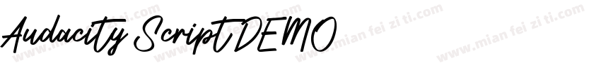 Audacity Script DEMO字体转换